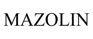 MAZOLIN trademark