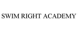 SWIM RIGHT ACADEMY trademark