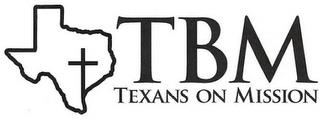 TBM TEXANS ON MISSION trademark