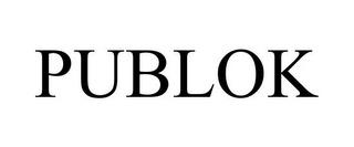 PUBLOK trademark