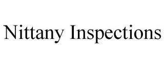 NITTANY INSPECTIONS trademark