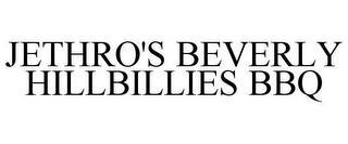 JETHRO'S BEVERLY HILLBILLIES BBQ trademark