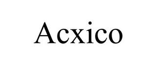 ACXICO trademark