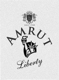 AD SINCE 1948 AMRUT LIBERTY trademark