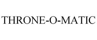 THRONE-O-MATIC trademark