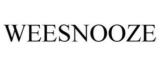 WEESNOOZE trademark