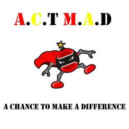 A.C.T.M.A.D. A CHANCE TO MAKE A DIFFERENCE trademark