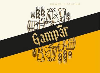 GAMPAR BREWED IN BELGIUM trademark