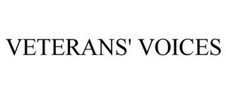 VETERANS' VOICES trademark