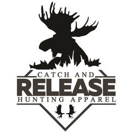 CATCH AND RELEASE HUNTING APPAREL trademark