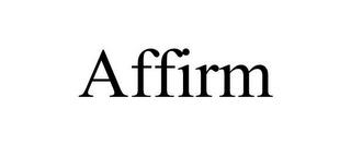 AFFIRM trademark