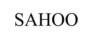 SAHOO trademark