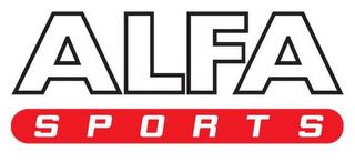 ALFA SPORTS trademark