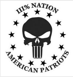 III% NATION III AMERICAN PATRIOTS trademark