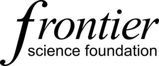 FRONTIER SCIENCE FOUNDATION trademark