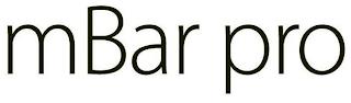 MBAR PRO trademark