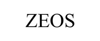 ZEOS trademark