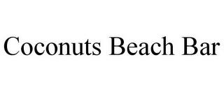 COCONUTS BEACH BAR trademark