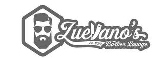 LUEVANO'S EST. 2017 BARBER LOUNGE trademark