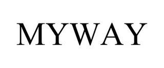 MYWAY trademark