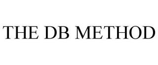 THE DB METHOD trademark