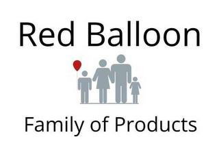 RED BALLOON FAMILY OF PRODUCTS trademark