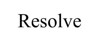 RESOLVE trademark