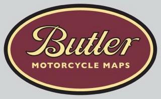 BUTLER MOTORCYCLE MAPS trademark