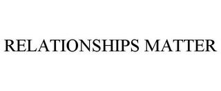 RELATIONSHIPS MATTER trademark