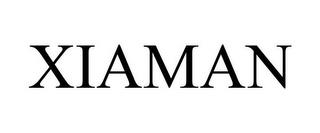 XIAMAN trademark