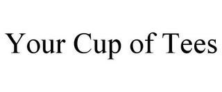 YOUR CUP OF TEES trademark