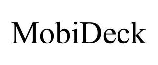 MOBIDECK trademark