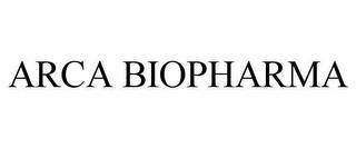 ARCA BIOPHARMA trademark