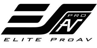 ES PRO AV ELITE PROAV trademark