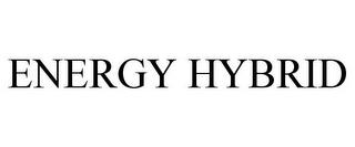 ENERGY HYBRID trademark