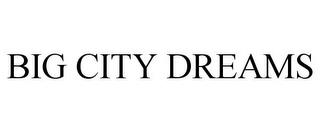 BIG CITY DREAMS trademark