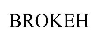 BROKEH trademark