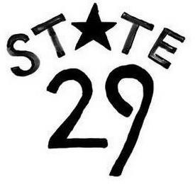 STATE 29 trademark