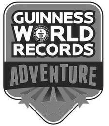 GUINNESS WORLD RECORDS ADVENTURE  GUINNESS WORLD RECORDS trademark