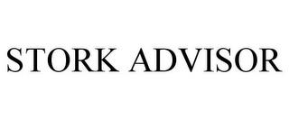 STORK ADVISOR trademark