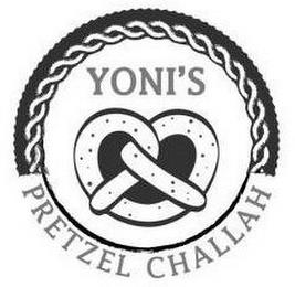 YONI'S PRETZEL CHALLAH trademark