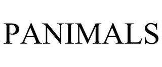 PANIMALS trademark