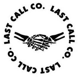 LAST CALL CO. LAST CALL CO. LAST CALL CO.. trademark