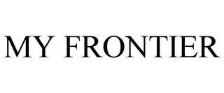 MY FRONTIER trademark