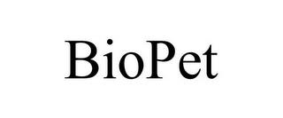 BIOPET trademark