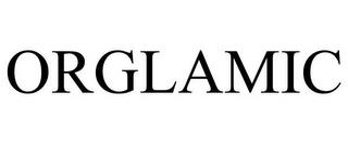 ORGLAMIC trademark