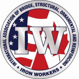 IW INTERNATIONAL ASSOCIATION OF BRIDGE,STRUCTURAL, ORNAMENTAL AND REINFORCING IRON WORKERS trademark