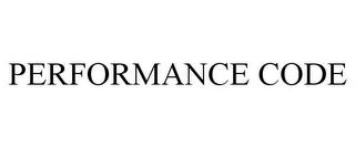 PERFORMANCE CODE trademark