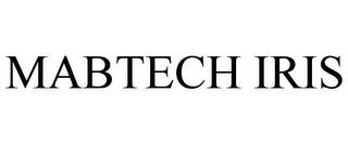 MABTECH IRIS trademark