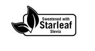 SWEETENED WITH STARLEAF STEVIA trademark